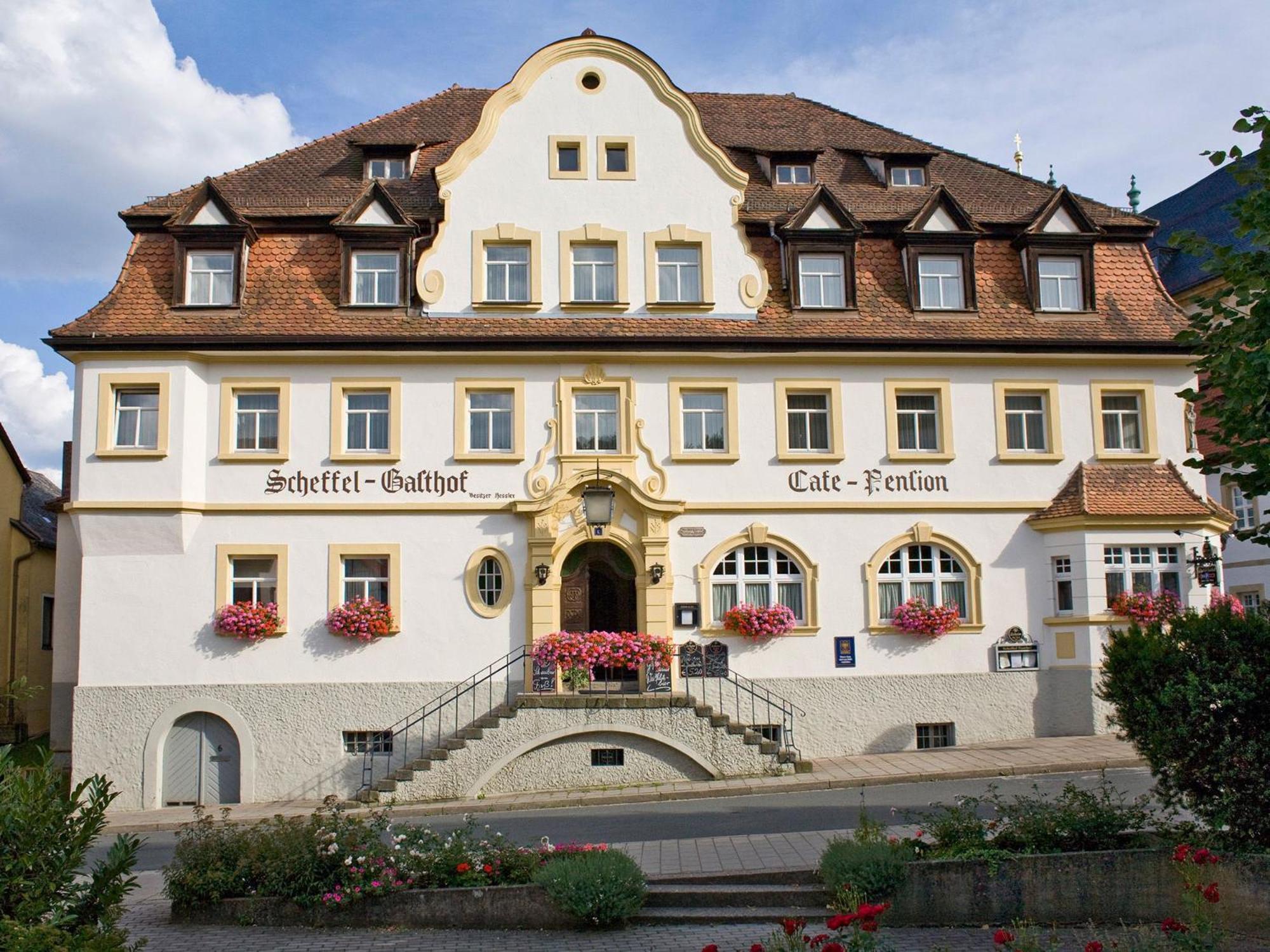 Hotel Scheffel - Gasthof Goessweinstein Exteriér fotografie